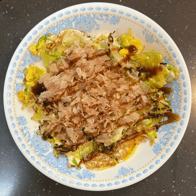 Simple Okonomiyaki Recipe (Japanese Pancake)